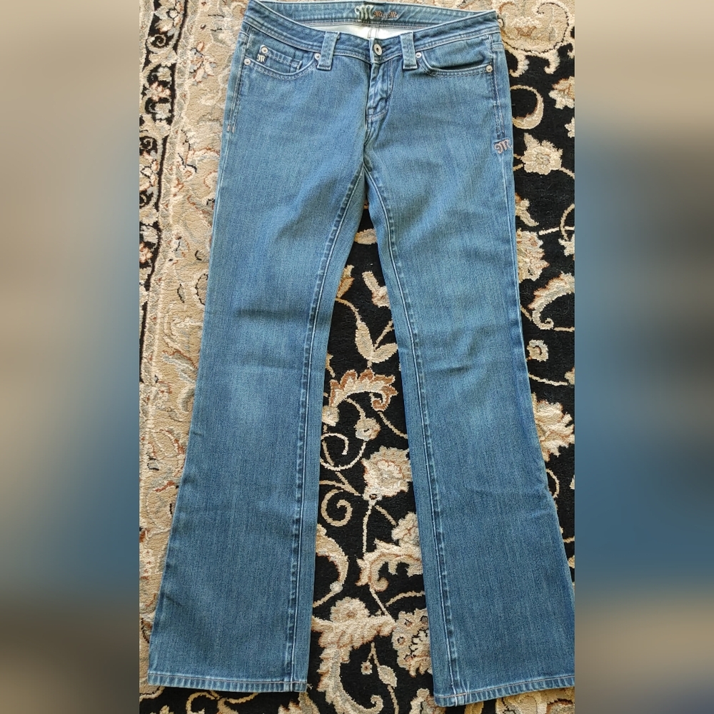 Miss Me Dark Blue Low Rise Boot Cut Montreal Sz 28